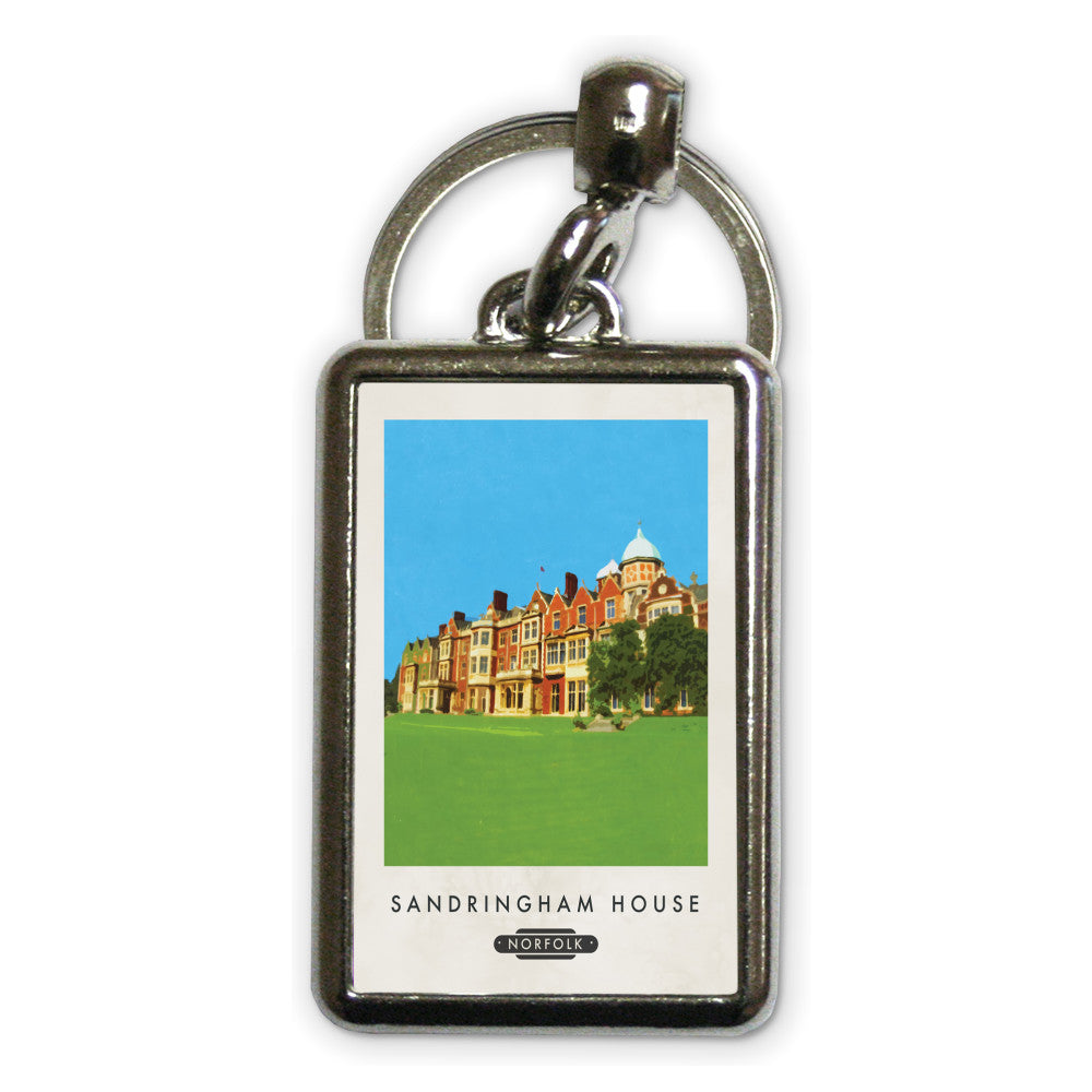 Sandringham, Norfolk Metal Keyring