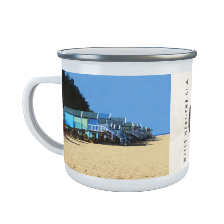 Wells Next The Sea, Norfolk Enamel Mug