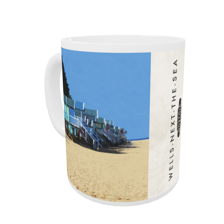 Wells Next The Sea, Norfolk Coloured Insert Mug