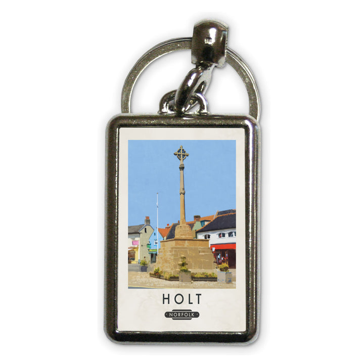 Holt, Norfolk Metal Keyring