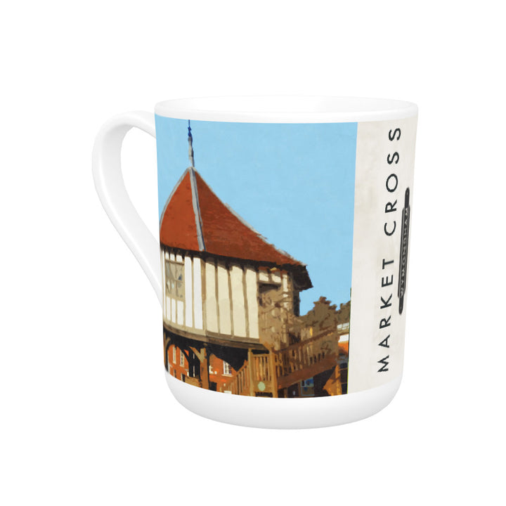 The Market Cross, Wymondham, Norfolk Bone China Mug