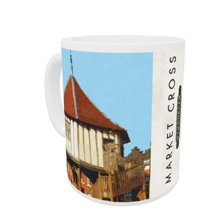 The Market Cross, Wymondham, Norfolk Coloured Insert Mug