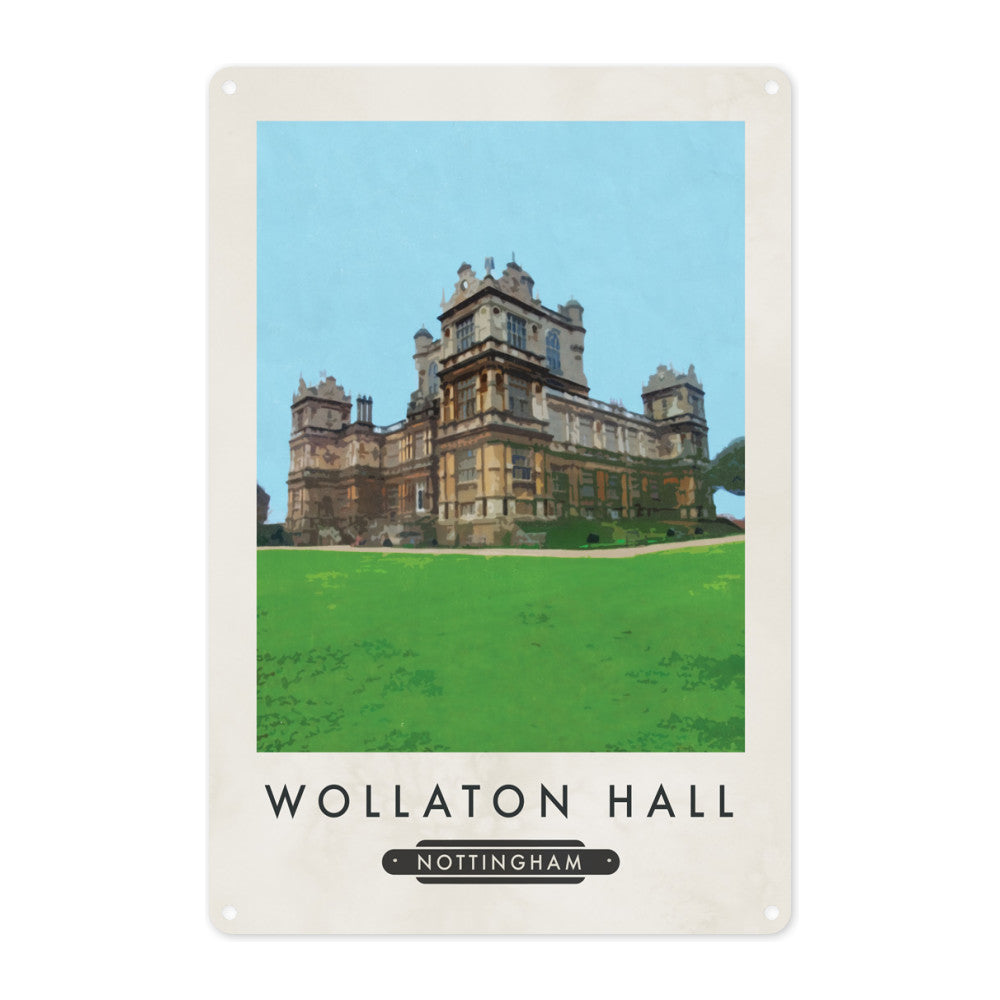 Wollaton House, Nottingham Metal Sign