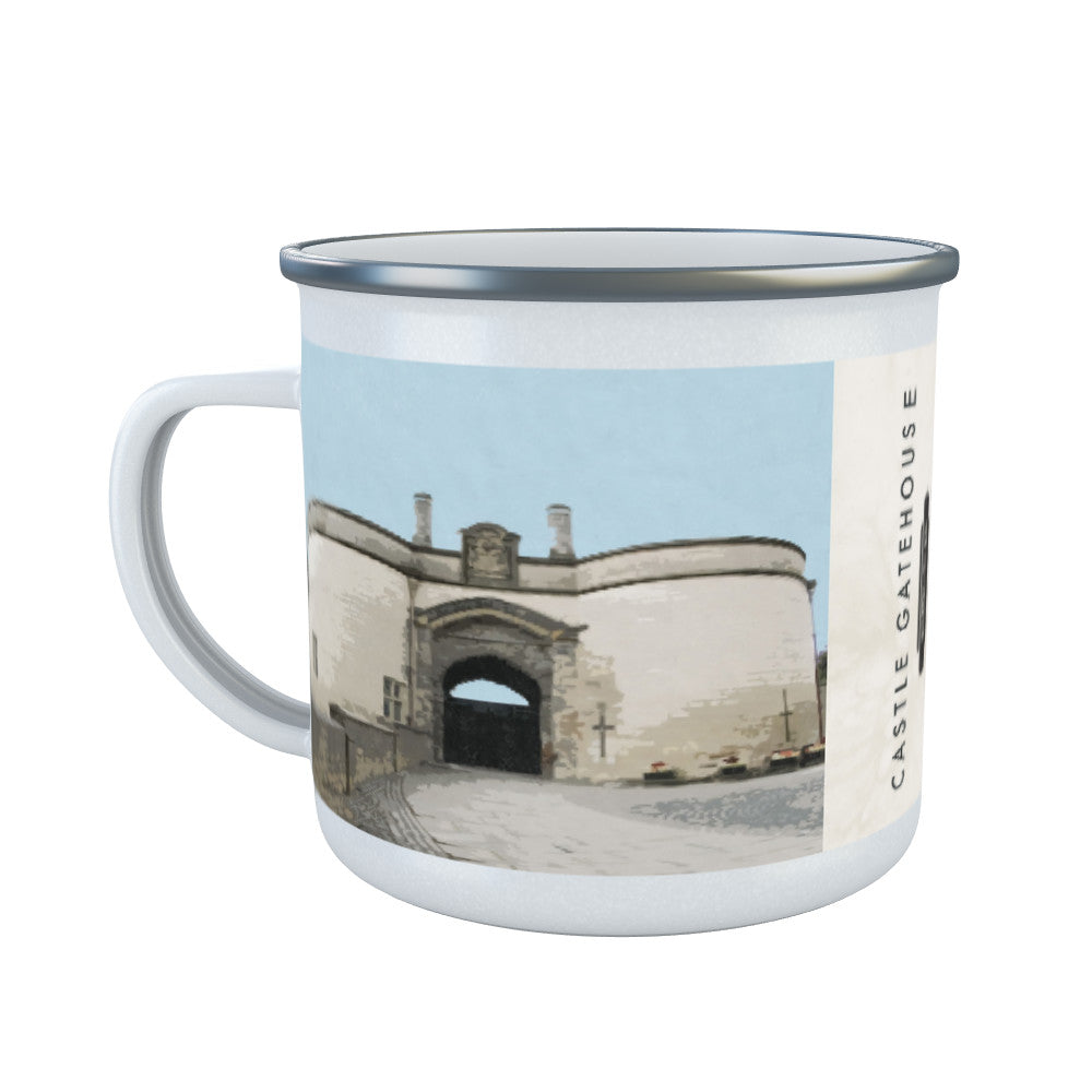 Nottingham Gatehouse Enamel Mug