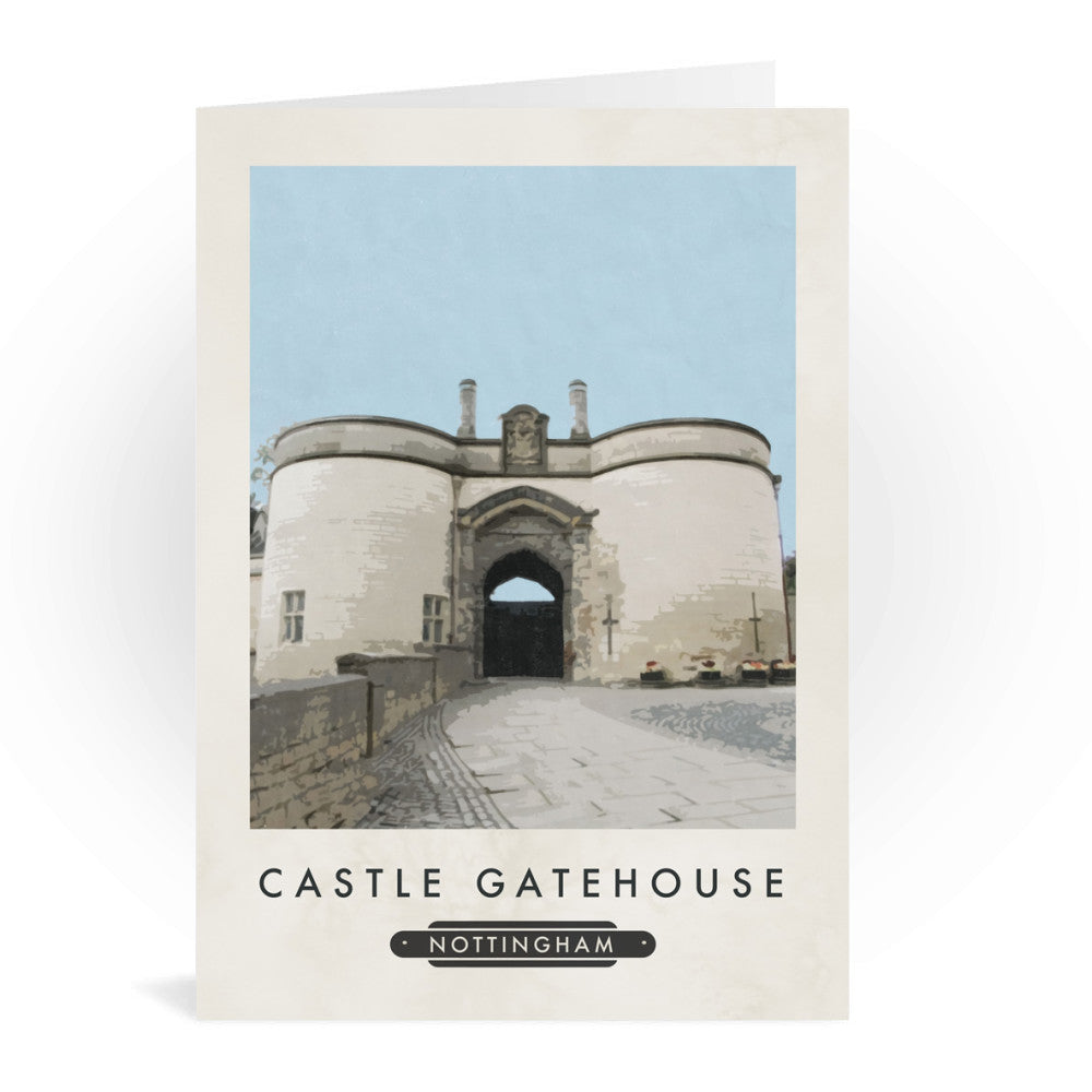 Nottingham Gatehouse Greeting Card 7x5