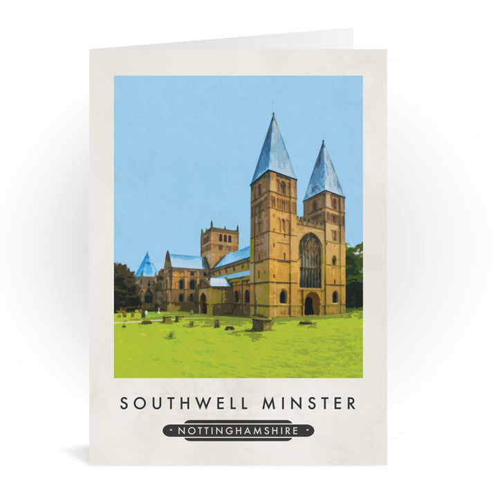 Southwell Minster, Nottinghamshire Greeting Card 7x5