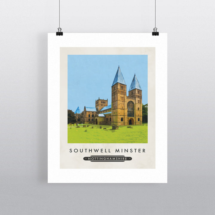 Southwell Minster, Nottinghamshire 90x120cm Fine Art Print