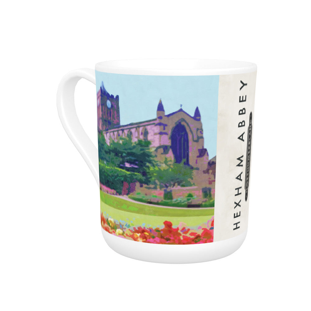 Hexham Abbey, Northumberland Bone China Mug