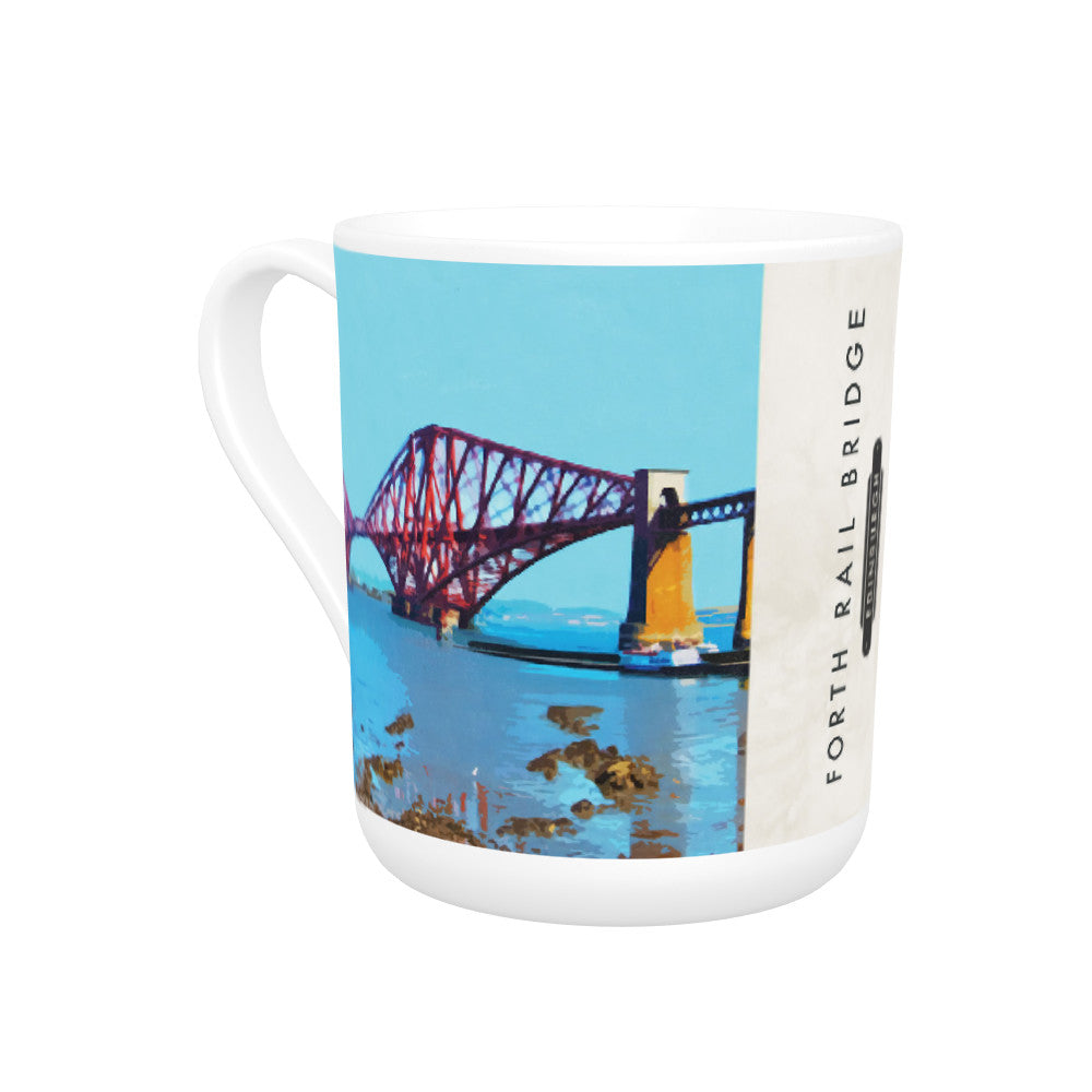 The Forth Road Bridge, Edinburgh, Scotland Bone China Mug