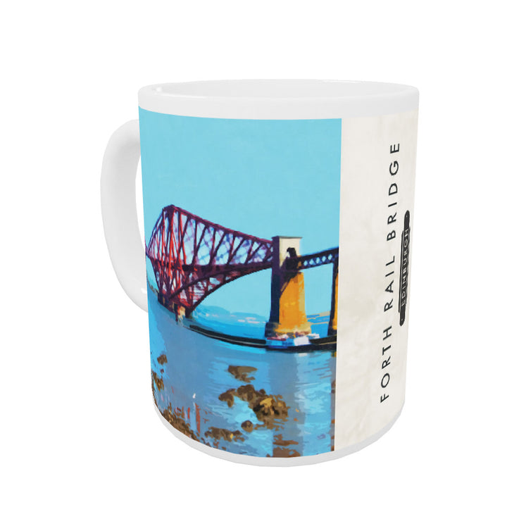 The Forth Road Bridge, Edinburgh, Scotland Coloured Insert Mug