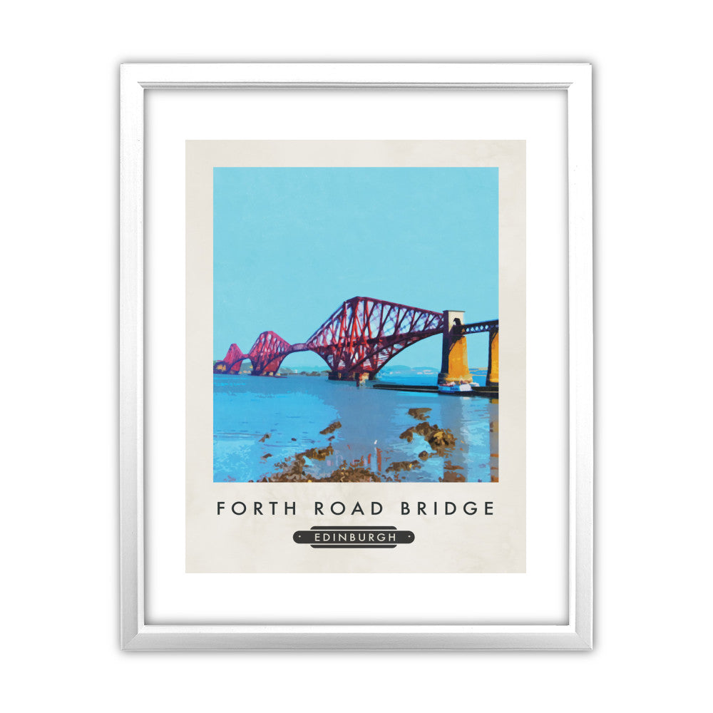 The Forth Road Bridge, Edinburgh, Scotland - Art Print