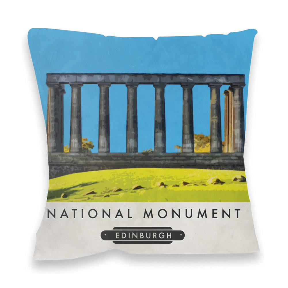 The National Monument, Edinburgh, Scotland Fibre Filled Cushion