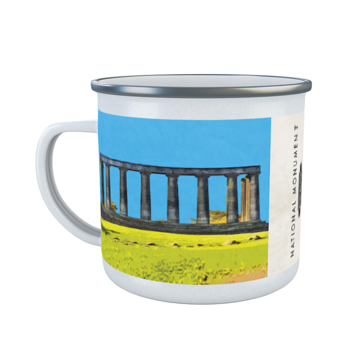 The National Monument, Edinburgh, Scotland Enamel Mug