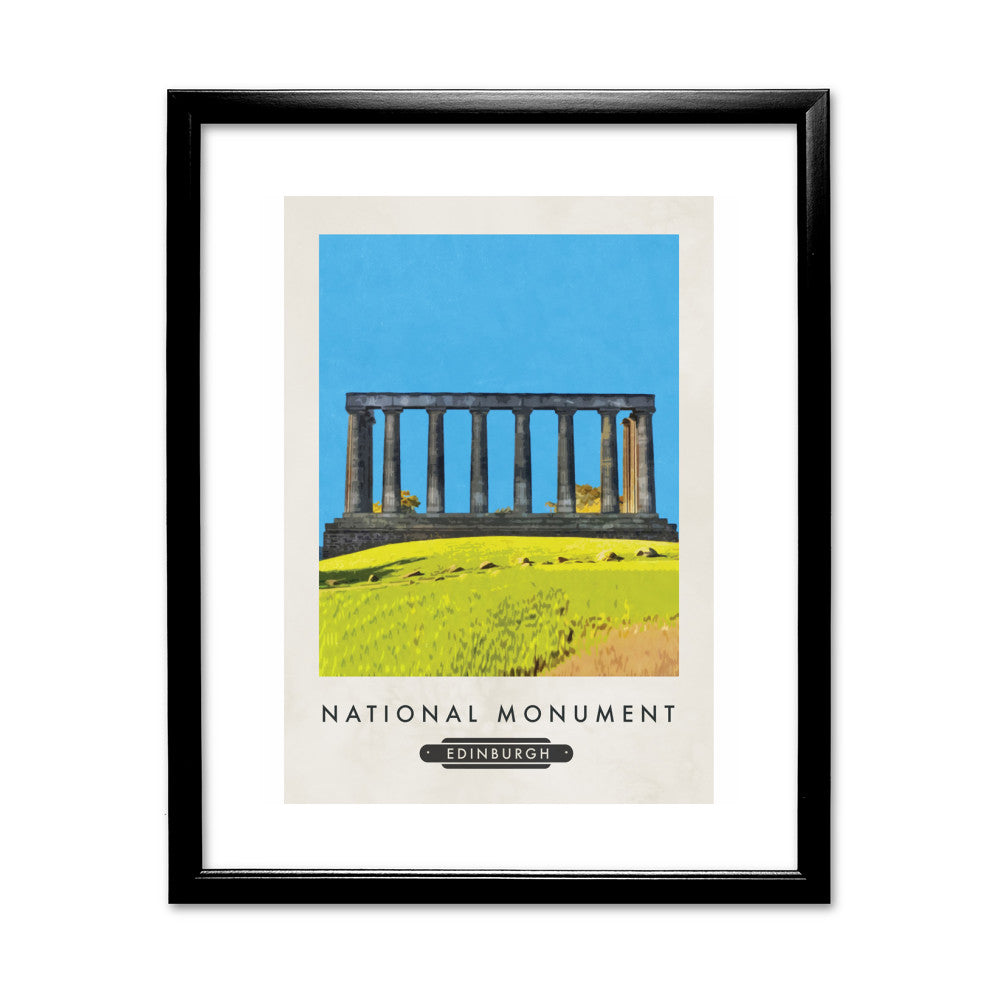 The National Monument, Edinburgh, Scotland - Art Print