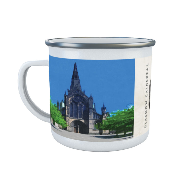 Glasgow Cathedral, Scotland Enamel Mug