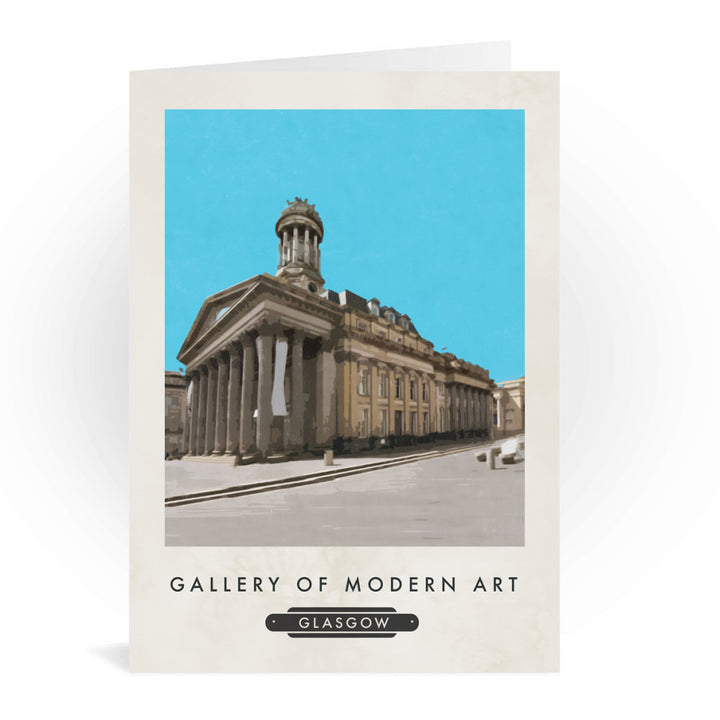 The Gallery of Modern Art, Scotland Greeting Card 7x5