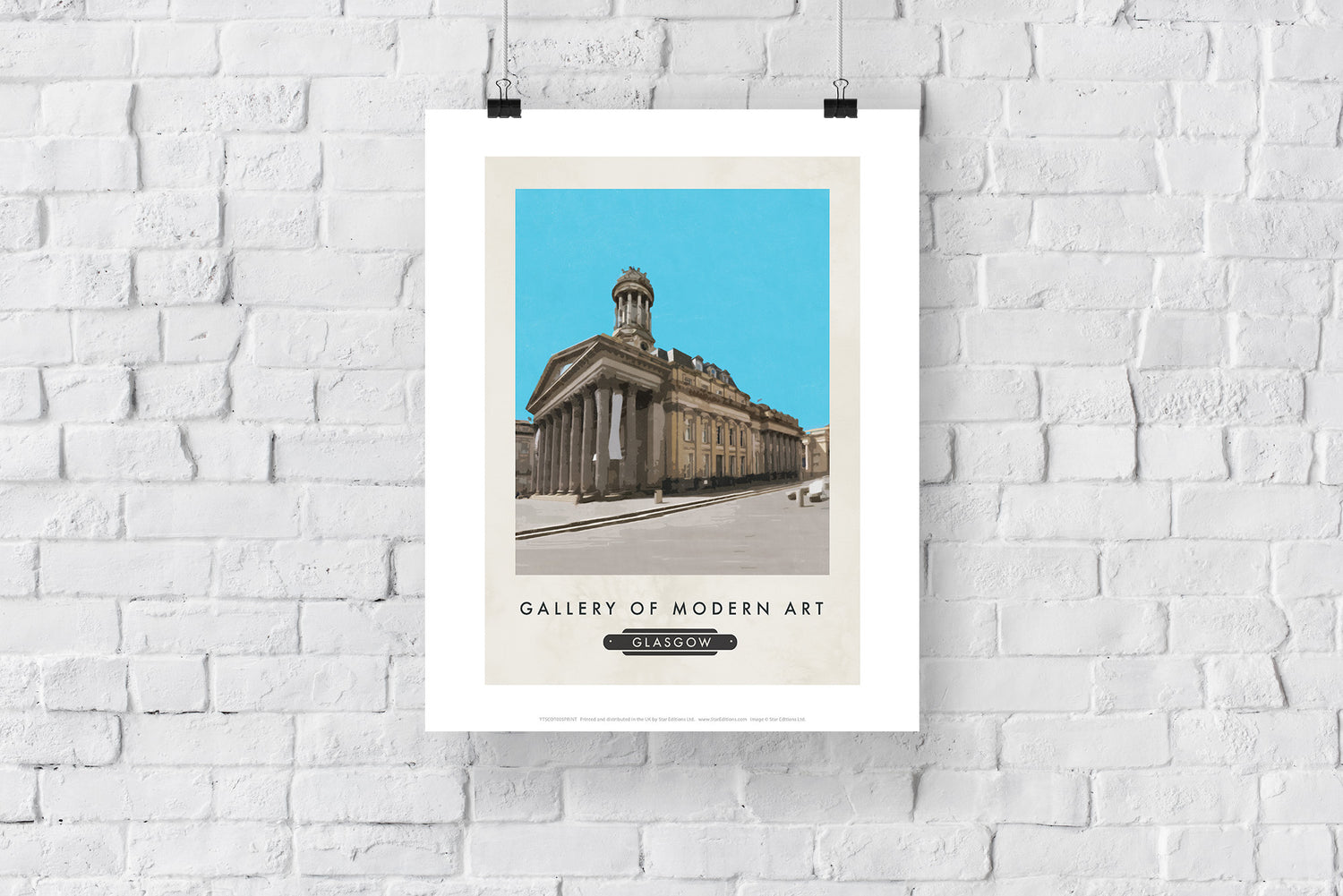 The Gallery of Modern Art, Scotland - Art Print