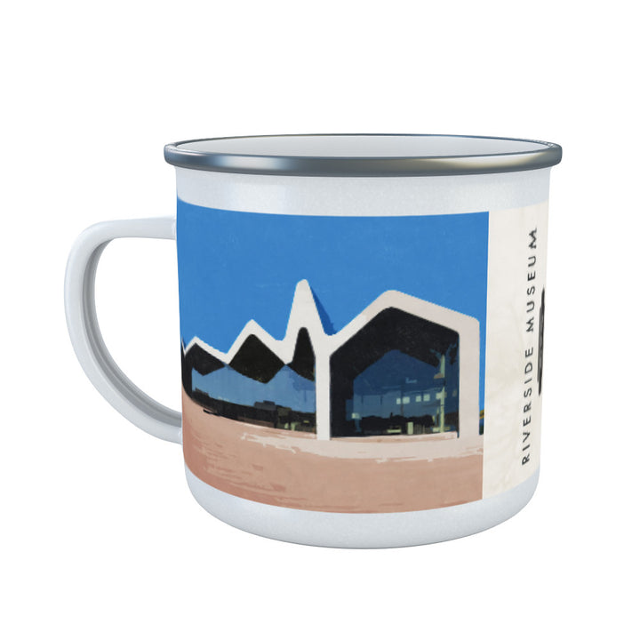 The Riverside Museum, Scotland Enamel Mug