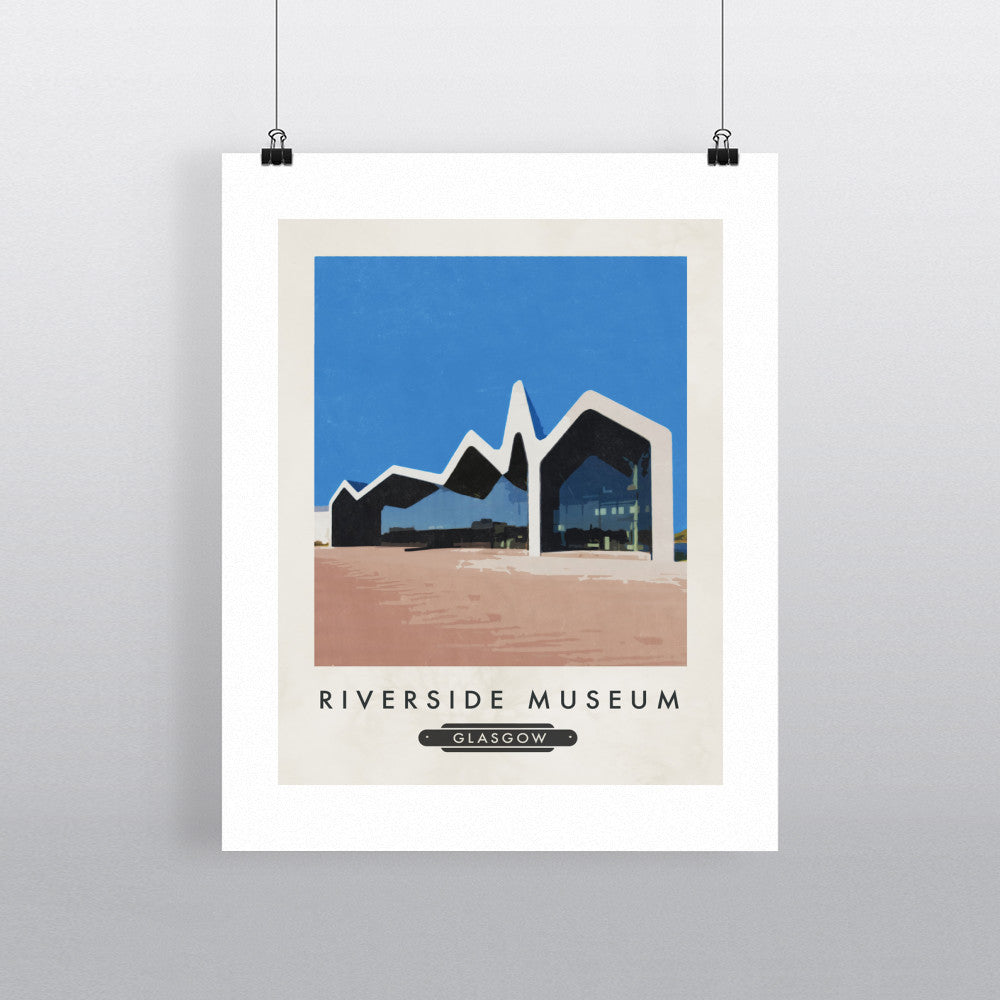 The Riverside Museum, Scotland 11x14 Print