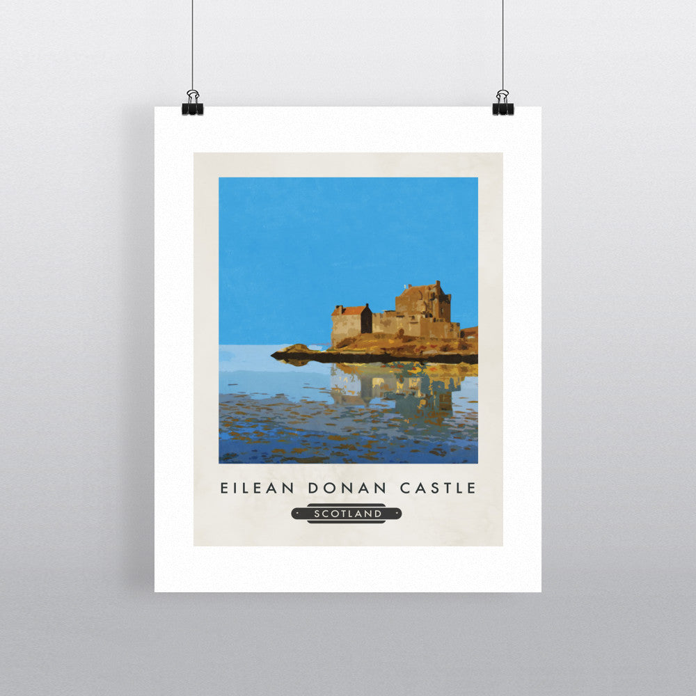 Eileen Donan Castle, Scotland 90x120cm Fine Art Print