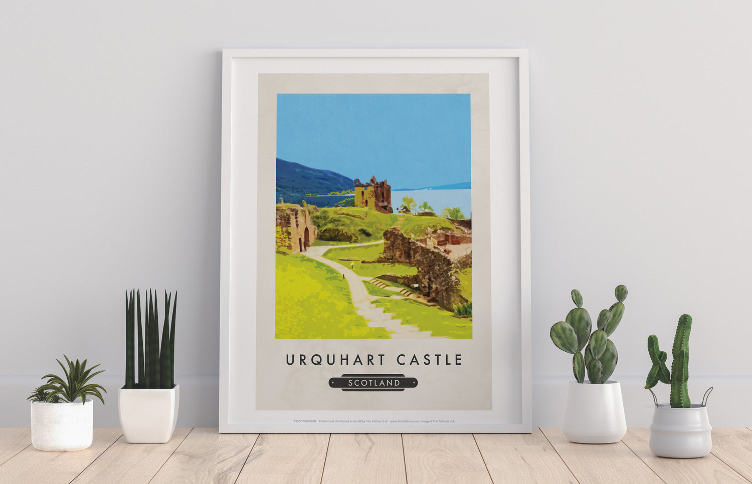 Urquhart Castle, Scotland - Art Print