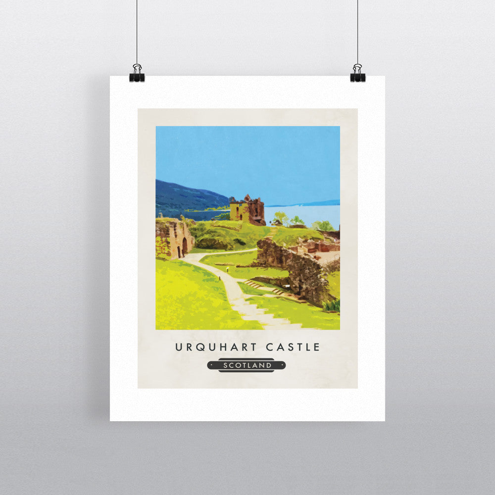 Urquhart Castle, Scotland - Art Print