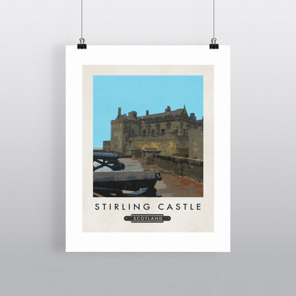 Stirling Castle, Scotland 90x120cm Fine Art Print