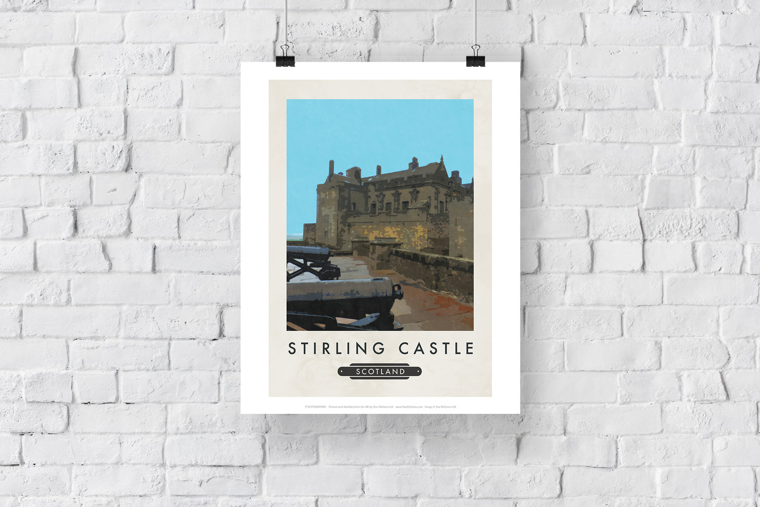 Stirling Castle, Scotland - Art Print