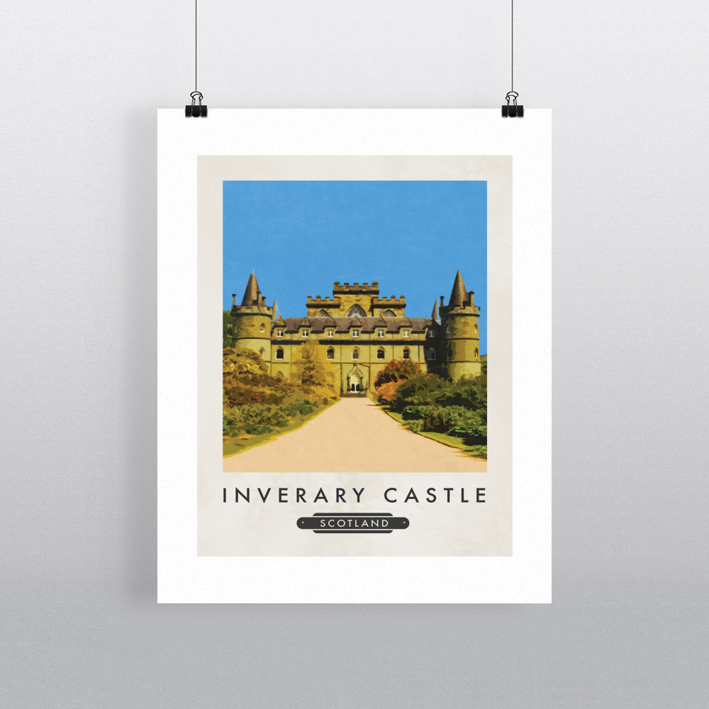 Inveraray Castle, Scotland - Art Print