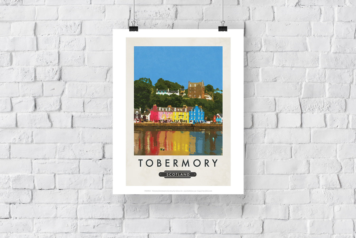 Tobermory, Scotland - Art Print