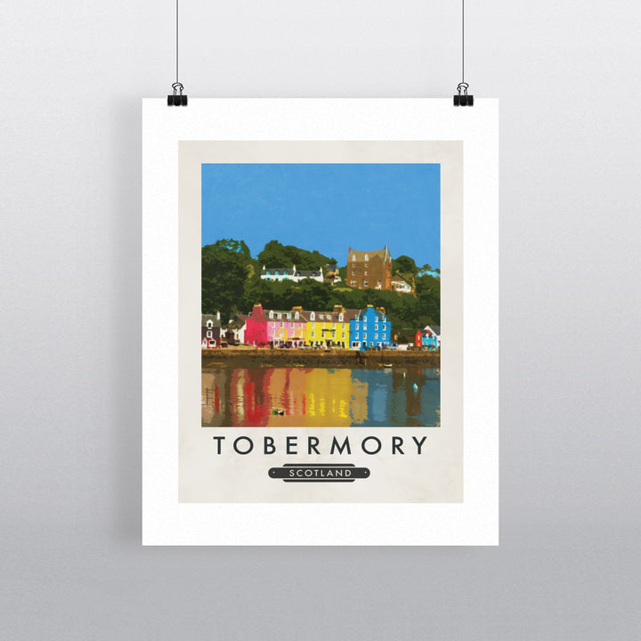 Tobermory, Scotland 90x120cm Fine Art Print