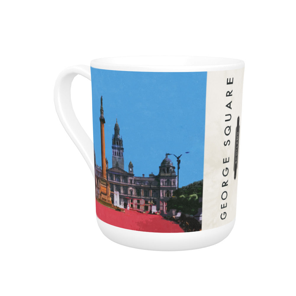 George Square, Glasgow, Scotland Bone China Mug