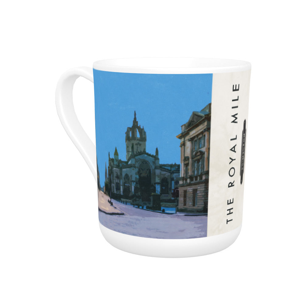 The Royal Mile, Edinburgh, Scotland Bone China Mug