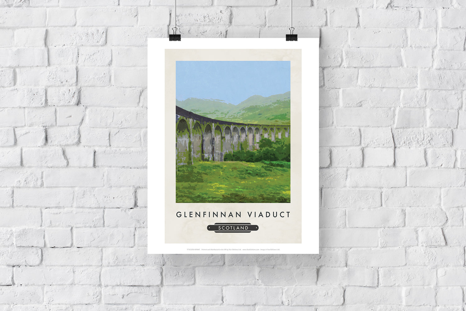 Glenfinnan Viaduct, Scotland - Art Print