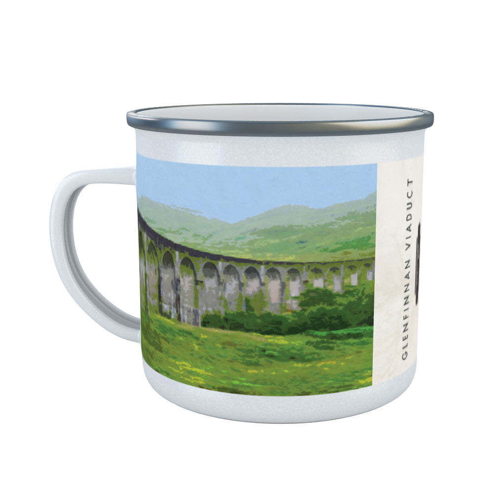 Glenfinnan Viaduct, Scotland Enamel Mug