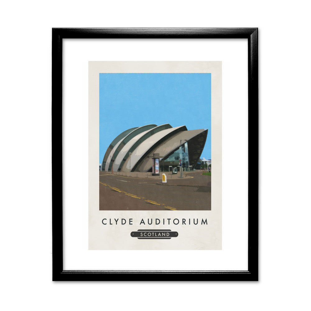 Clyde Auditorium, Scotland - Art Print