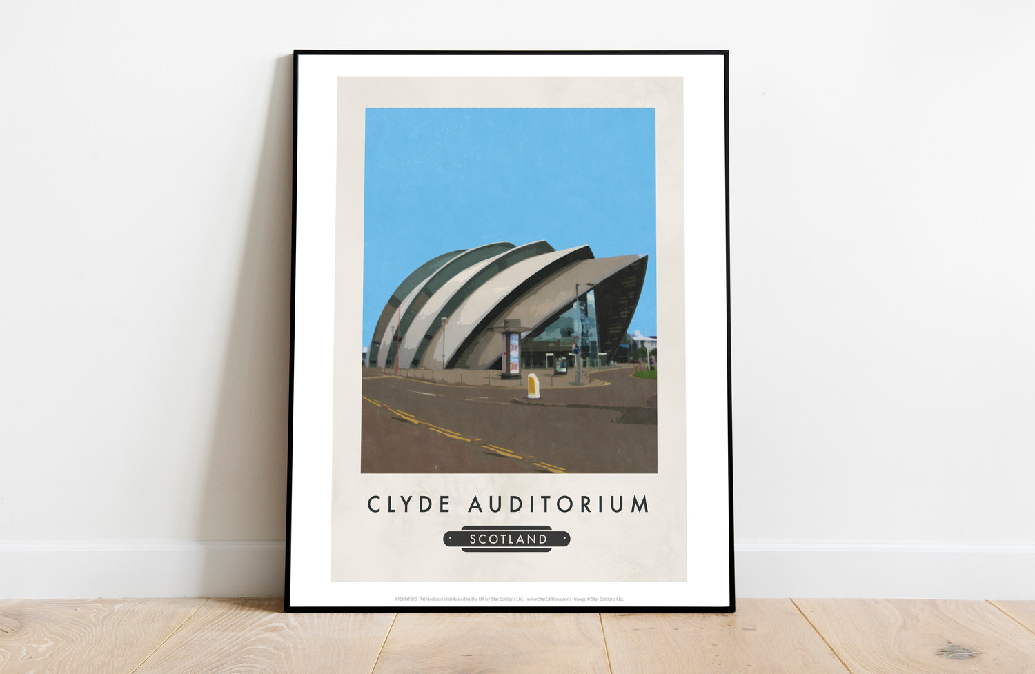 Clyde Auditorium, Scotland - Art Print