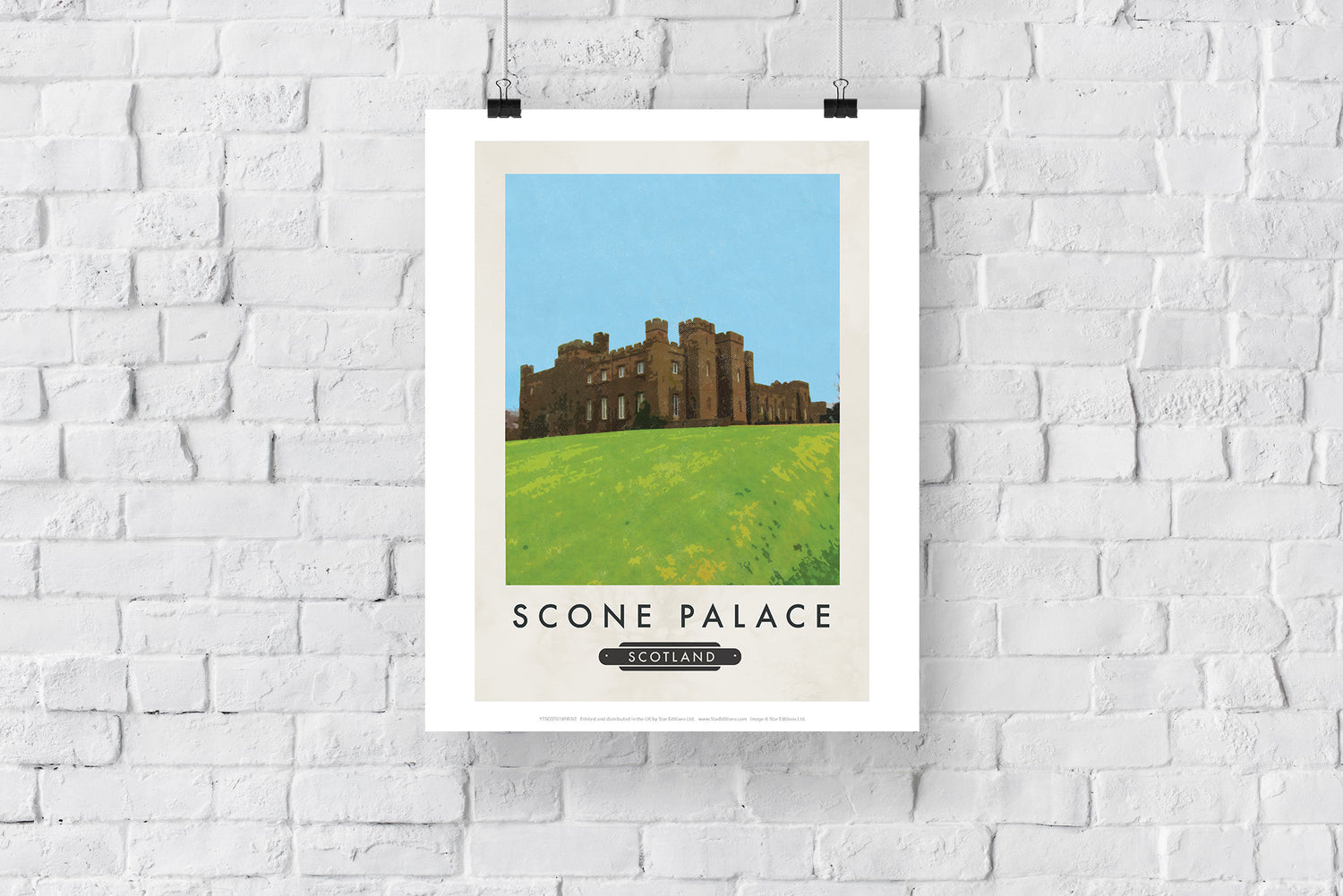 Scone Palace, Scotland - Art Print