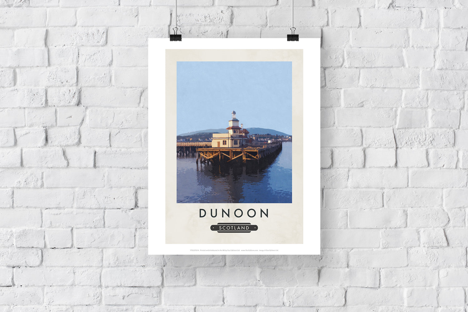 Dunoon, Scotland - Art Print