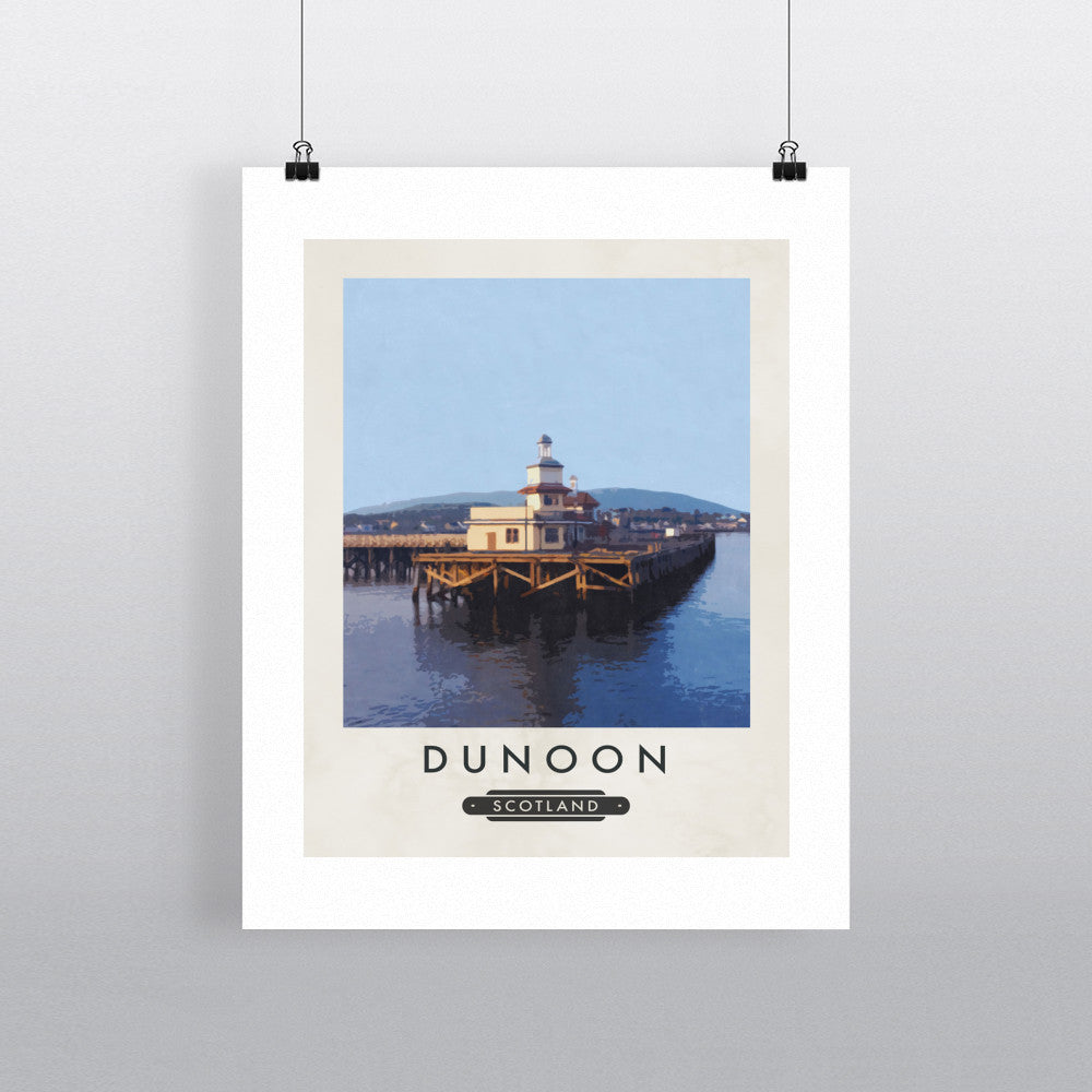 Dunoon, Scotland - Art Print