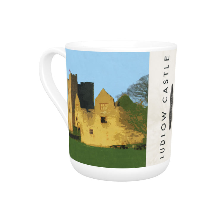 Ludlow Castle, Shropshire Bone China Mug