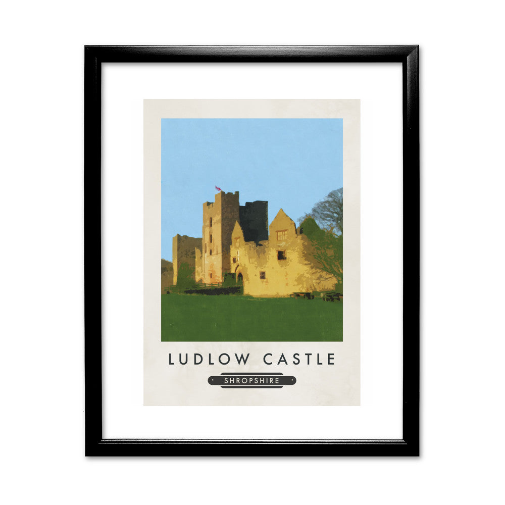 Ludlow Castle, Shropshire - Art Print