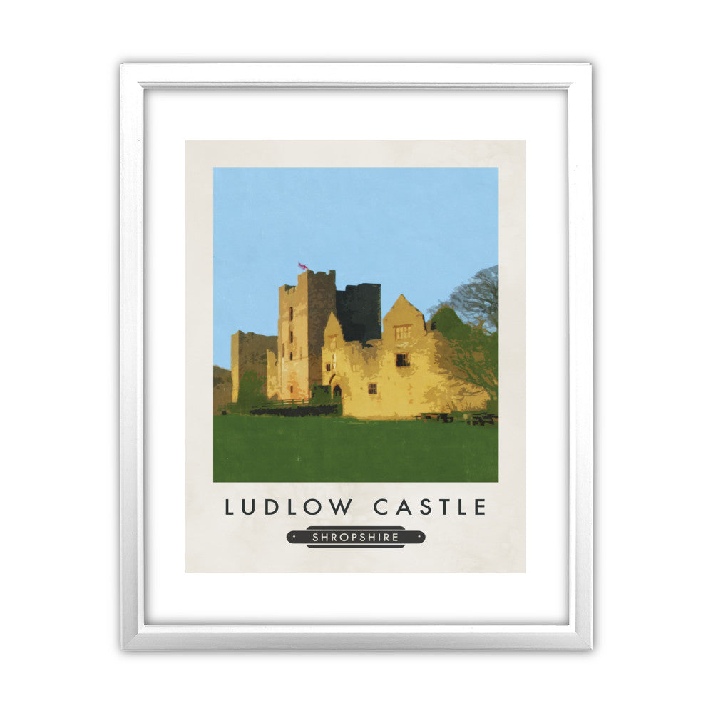 Ludlow Castle, Shropshire - Art Print