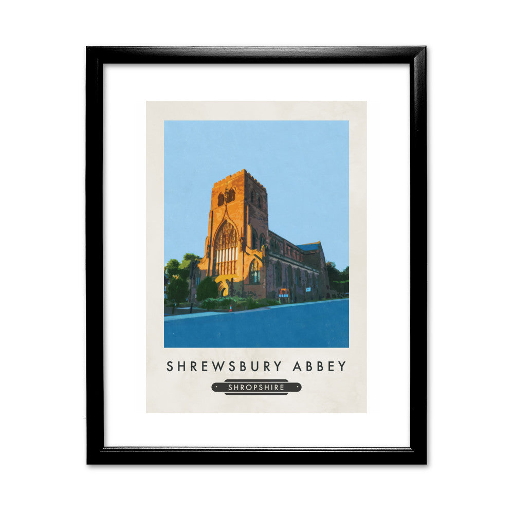 Shrewsbury Abbey, Shropshire - Art Print