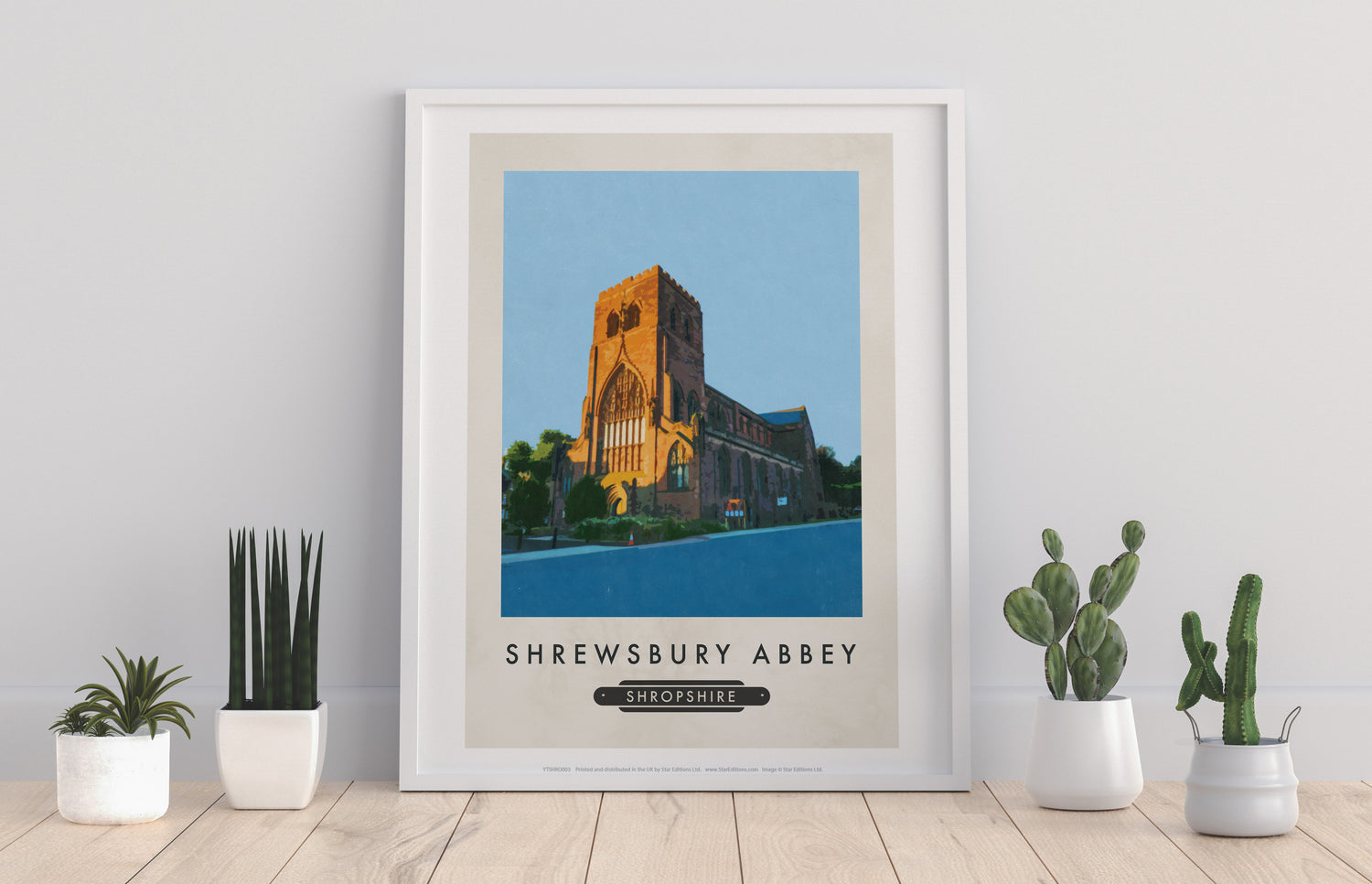 Shrewsbury Abbey, Shropshire - Art Print