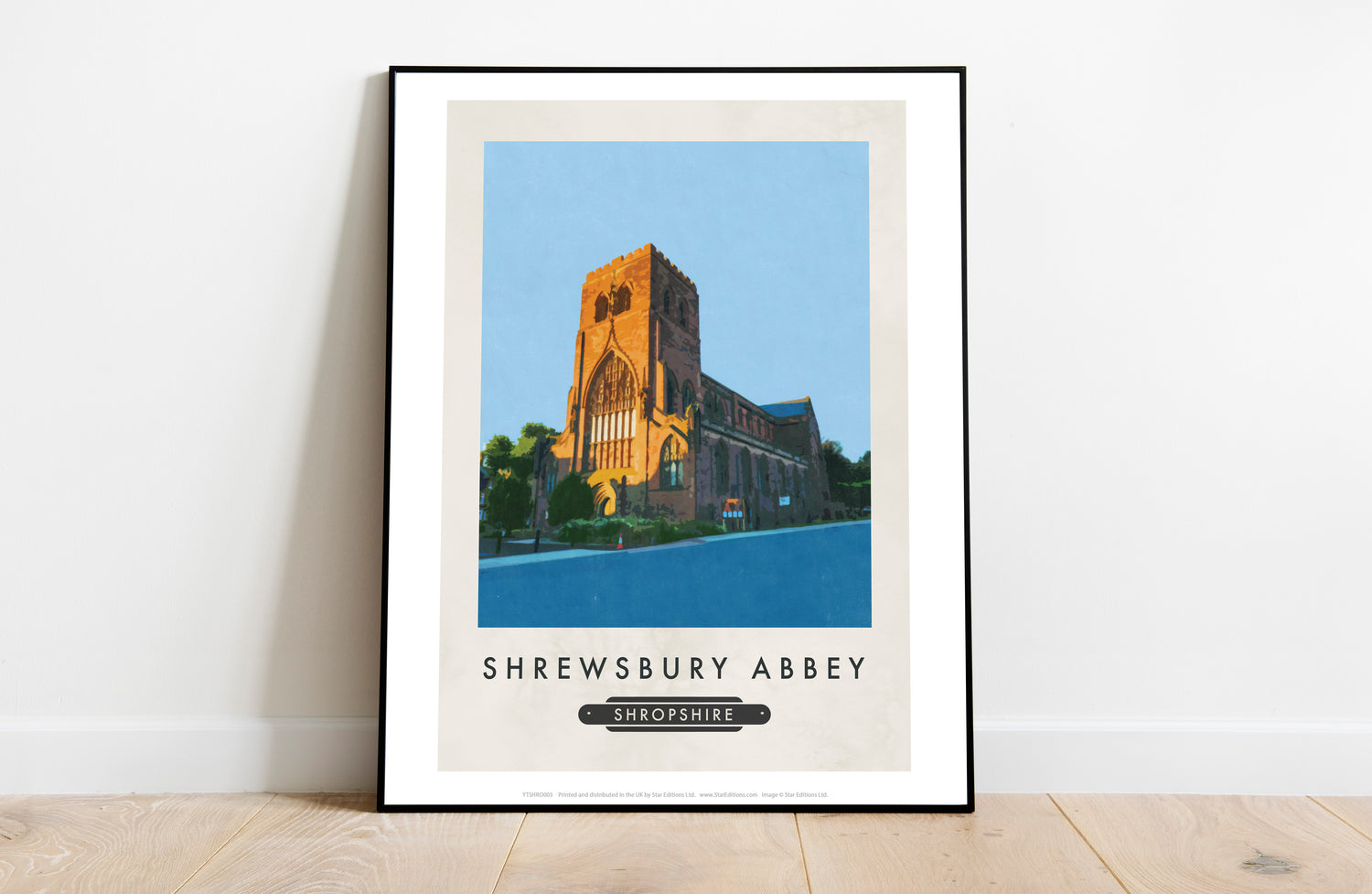 Shrewsbury Abbey, Shropshire - Art Print