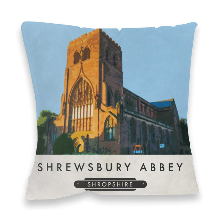 Shrewsbury Abbey, Shropshire Fibre Filled Cushion