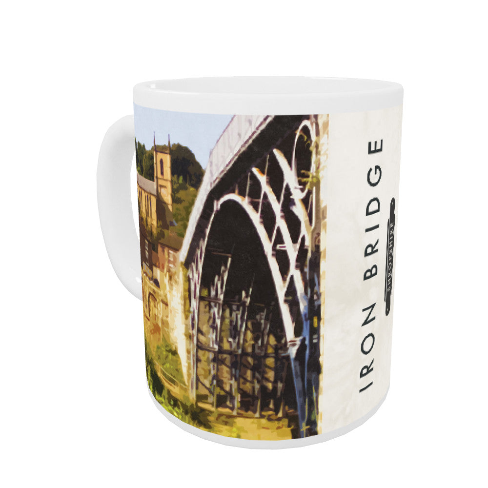 Ironbridge, Telford, Shropshire Coloured Insert Mug