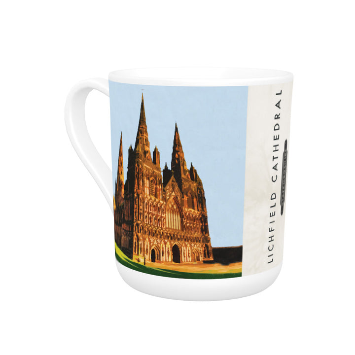 Lichfield Cathedral, Staffordshire Bone China Mug