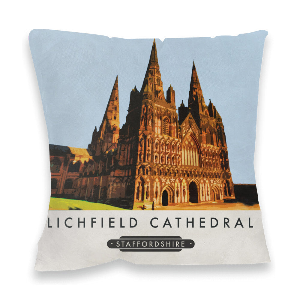 Lichfield Cathedral, Staffordshire Fibre Filled Cushion